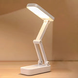 Simple Oval Folding USB Touch Control Study Table Lamp Image - 4