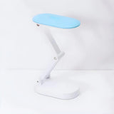 Simple Oval Folding USB Touch Control Study Table Lamp Image - 6