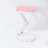 Simple Oval Folding USB Touch Control Study Table Lamp Image - 8