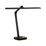 Simple Plug-In Linear Metal Shade Modern Table Lamp Image - 7