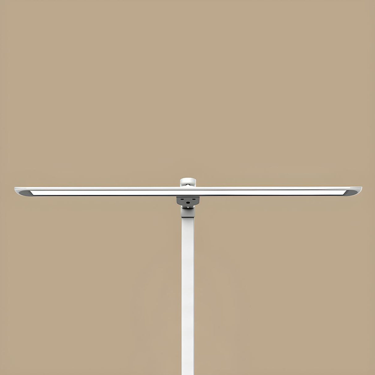 Simple Plug-In Linear Metal Shade Modern Table Lamp Image - 9