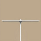 Simple Plug-In Linear Metal Shade Modern Table Lamp Image - 9