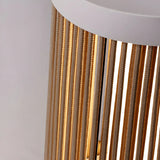 Simple Portable Bamboo Cylindrical Outdoor Table Lamp Image - 8