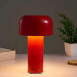 Simple Rechargeable Geometric Column LED Table Lamp Image - 15