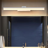 Simple Rectangular Bathroom LED Vanity Mirror Light Image - 2