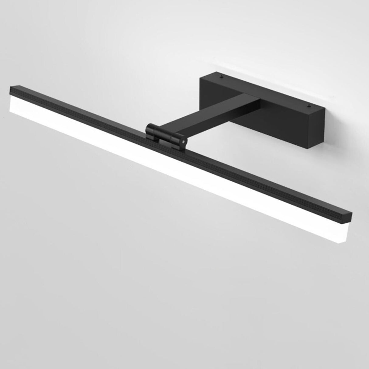 Simple Rectangular Bathroom LED Vanity Mirror Light Image - 6