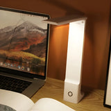 Simple Rectangular Foldable USB Reading Desk Lamp Image - 12