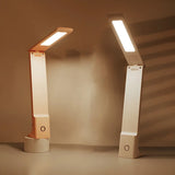 Simple Rectangular Foldable USB Reading Desk Lamp Image - 13