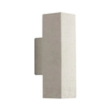 Simple Rectangular Metal Exterior Up Down Wall Sconce Image - 3