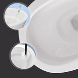 Simple Siphonic One-Piece Elongated Ceramic Toilet Image - 17