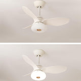 Simple Sleek 3 Blade Remote Control Ceiling Fan Light Image - 17