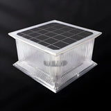 Simple Square Solar Garden Path Outdoor Table Lamp Image - 10