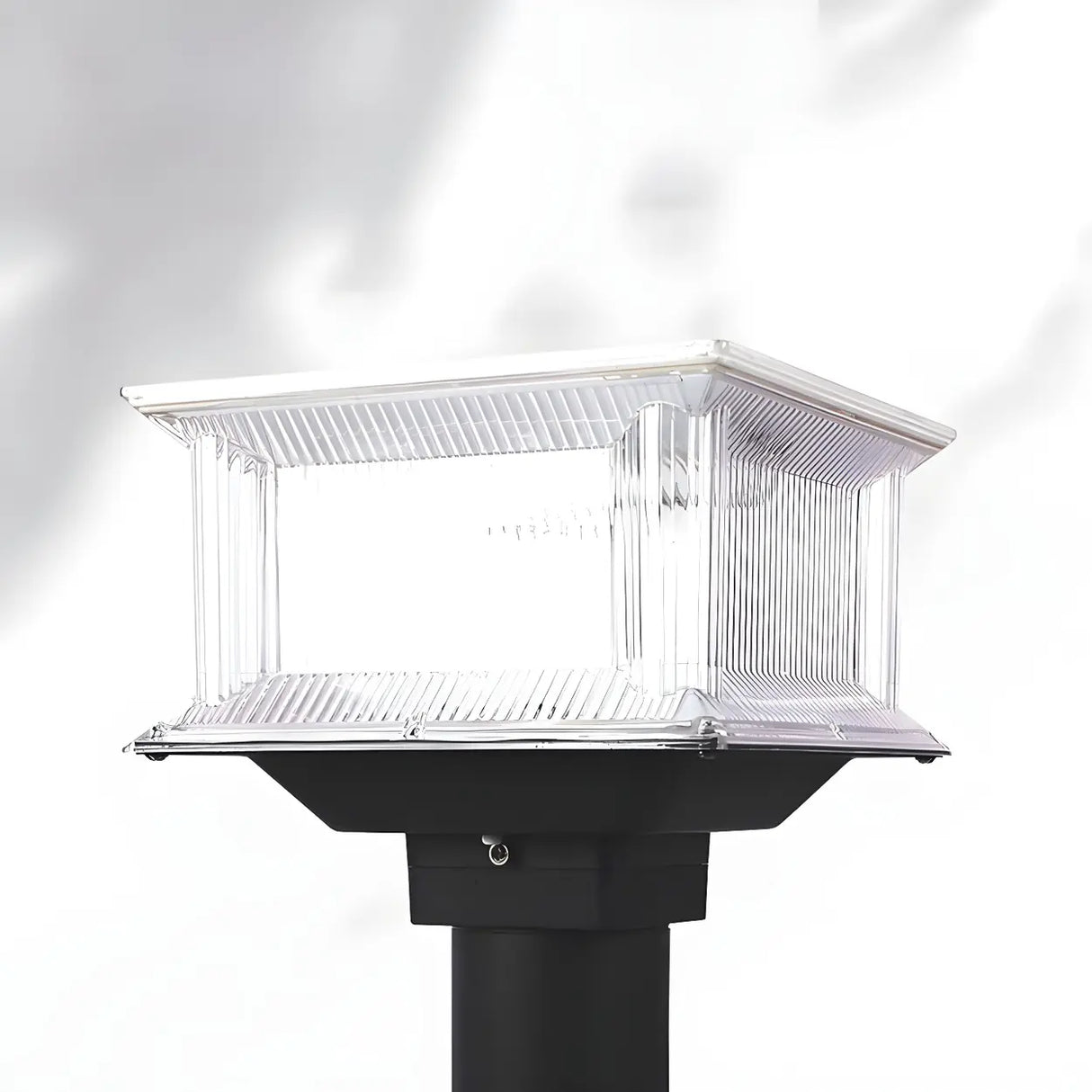 Simple Square Solar Garden Path Outdoor Table Lamp Image - 4