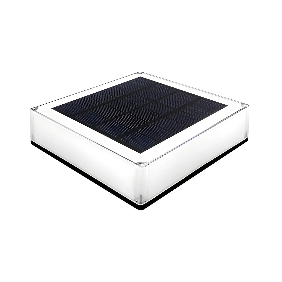 Simple Square Solar Outdoor Waterproof Post Caps Light Image - 7