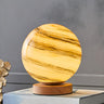 Simple Starry Planet Glass Bedroom Moon Table Lamp Image - 6