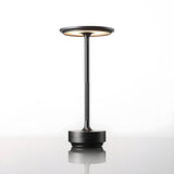 Simple Stylish Geometric Shade LED Metal Table Lamp Image - 12