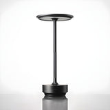 Simple Stylish Geometric Shade LED Metal Table Lamp Image - 8