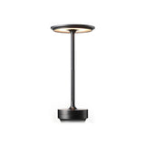 Simple Stylish Geometric Shade LED Metal Table Lamp Image - 9