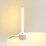 Simple Tubular LED Bedside Candle Cordless Table Lamp Image - 11