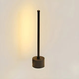 Simple Tubular LED Bedside Candle Cordless Table Lamp Image - 9