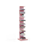 Simple Vertical Alloy Rectangular Etagere Bookcase Image - 14