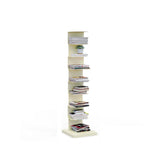 Simple Vertical Alloy Rectangular Etagere Bookcase Image - 23