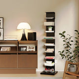 Simple Vertical Alloy Rectangular Etagere Bookcase Image - 3