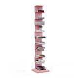 Simple Vertical Alloy Rectangular Etagere Bookcase Image - 4