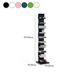 Simple Vertical Alloy Rectangular Etagere Bookcase Image - 48