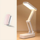 Simple White Dimmable LED Modern Bedroom Table Lamp Image - 5