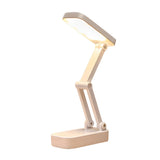 Simple White Dimmable LED Modern Bedroom Table Lamp Image - 8