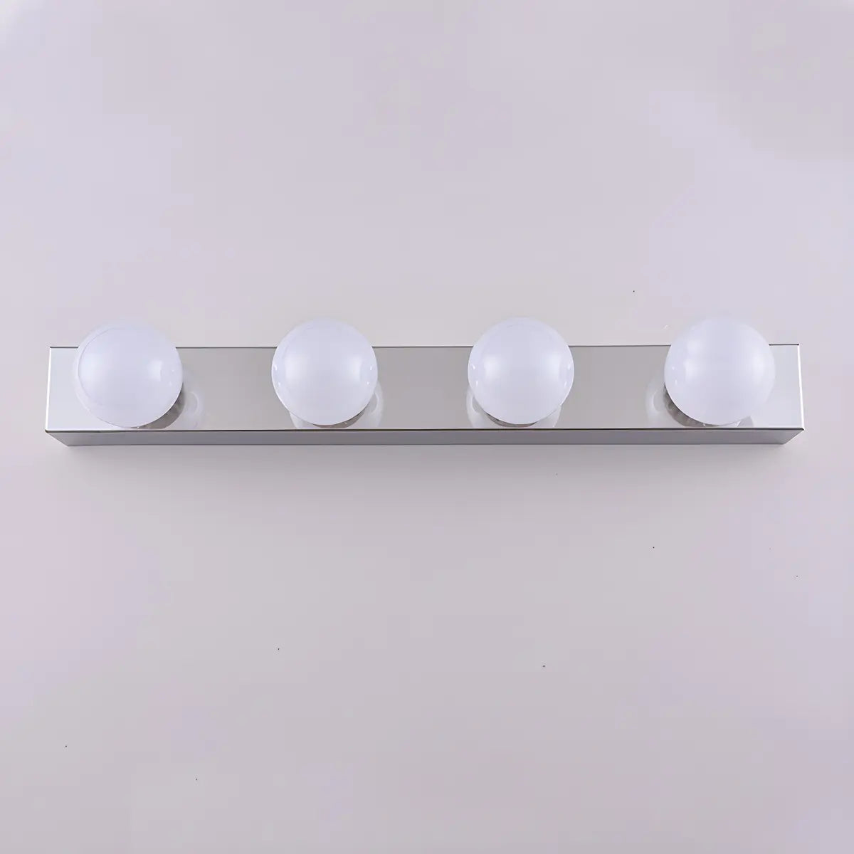 Simple White Globe Decor Wall Vanity Light Multi-Light Image - 8