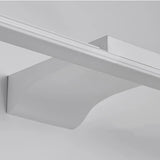 Simple White Linear LED Bathroom Vanity Light Fixture Image - 11