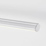 Simple White Linear LED Bathroom Vanity Light Fixture Image - 12