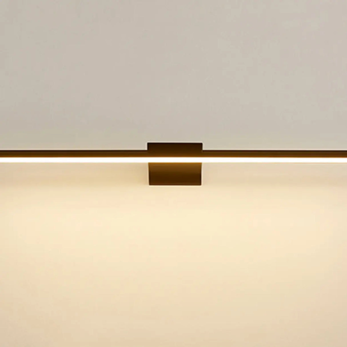 Simple White Linear LED Bathroom Vanity Light Fixture Image - 8