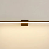 Simple White Linear LED Bathroom Vanity Light Fixture Image - 8