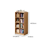 Simple Wood Modular Cubic Vertical Storage Bookcase Image - 26