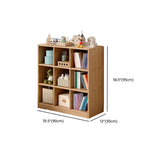 Simple Wood Modular Cubic Vertical Storage Bookcase Image - 27