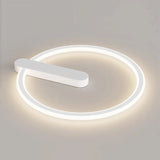 Simplicity Bedroom Circle LED Flush Mount Ceiling Light Image - 12