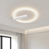 Simplicity Bedroom Circle LED Flush Mount Ceiling Light Image - 17