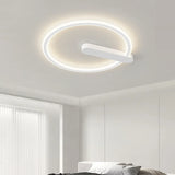 Simplicity Bedroom Circle LED Flush Mount Ceiling Light Image - 6