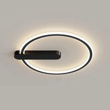 Simplicity Bedroom Circle LED Flush Mount Ceiling Light Image - 9