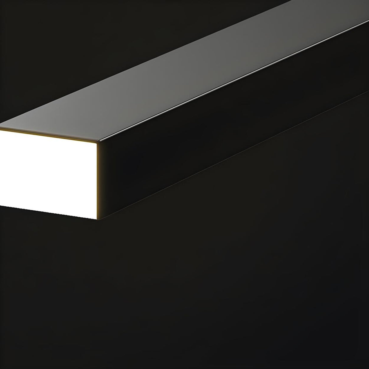 Simplicity Black Rectangle Adjustable Island Light Image - 6