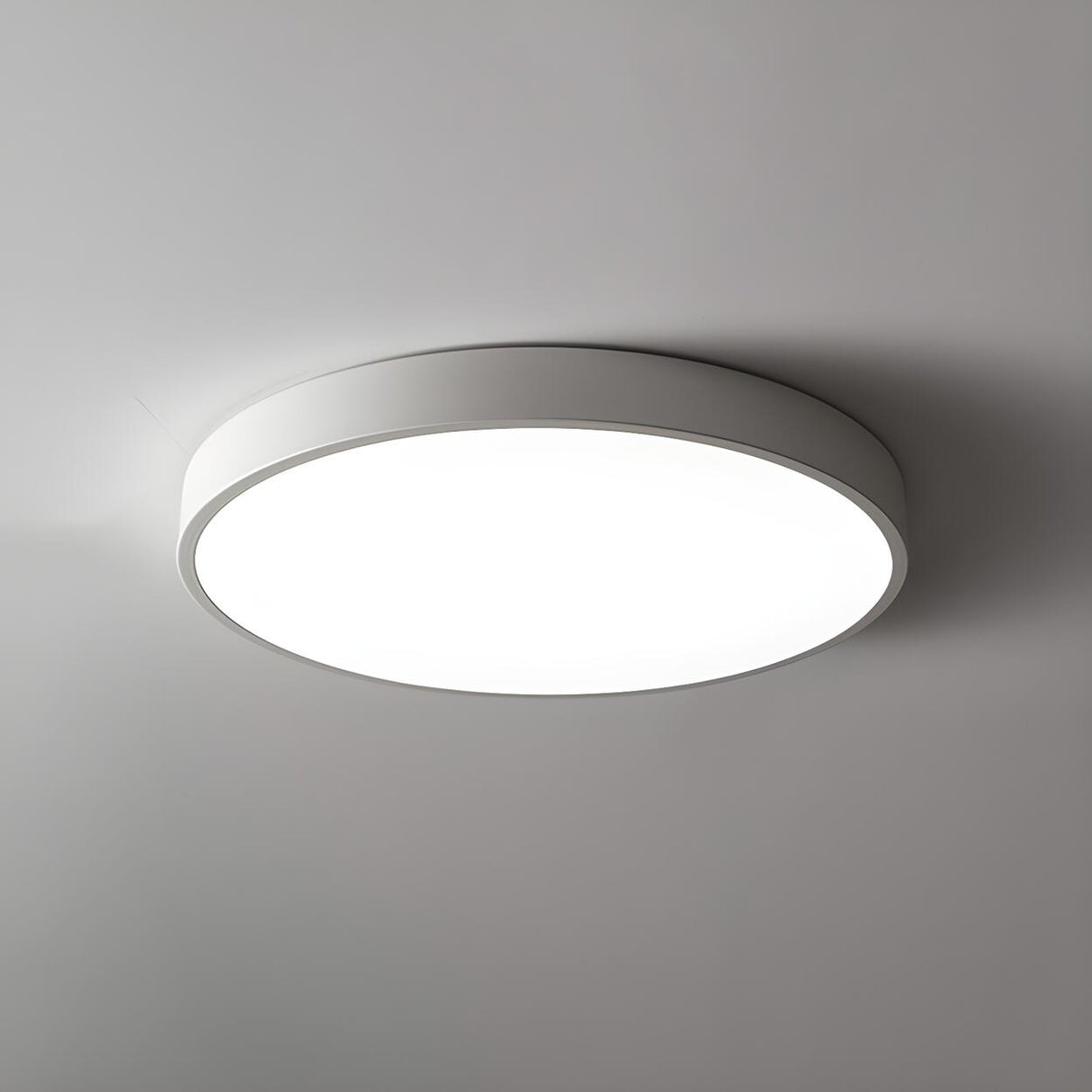 Simplicity Colorful Round LED Flush Mount Ceiling Light Image - 9