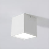 Simplicity Entrance Black Cube LED Flush Mount Light Image - 10