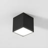 Simplicity Entrance Black Cube LED Flush Mount Light Image - 6