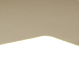 Simplicity Green Rectangle LED Modern Flush Mount Light Image - 10