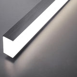 Simplistic Adjustable Linear LED Island Pendant Light Image - 13