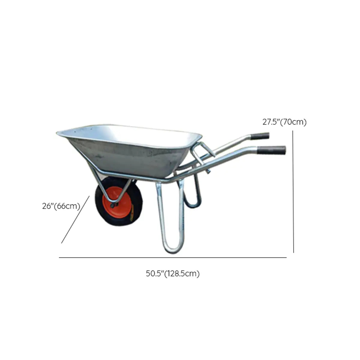 Single-Sided Wheel Aluminum Metal Utility Carts Image - 12