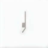 Sleek Adjustable Aluminium Linear Reading Wall Light Image - 3